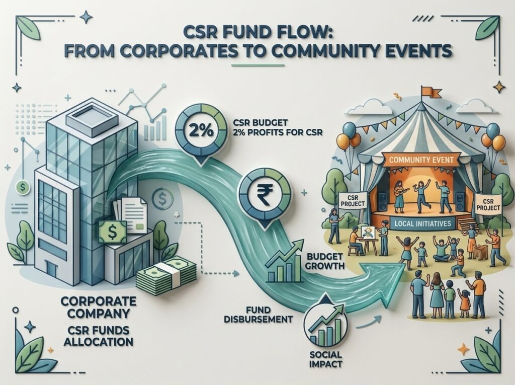 CSR event planning in Kolkata by MedNovera helping companies and healthcare organisations create measurable community impact.