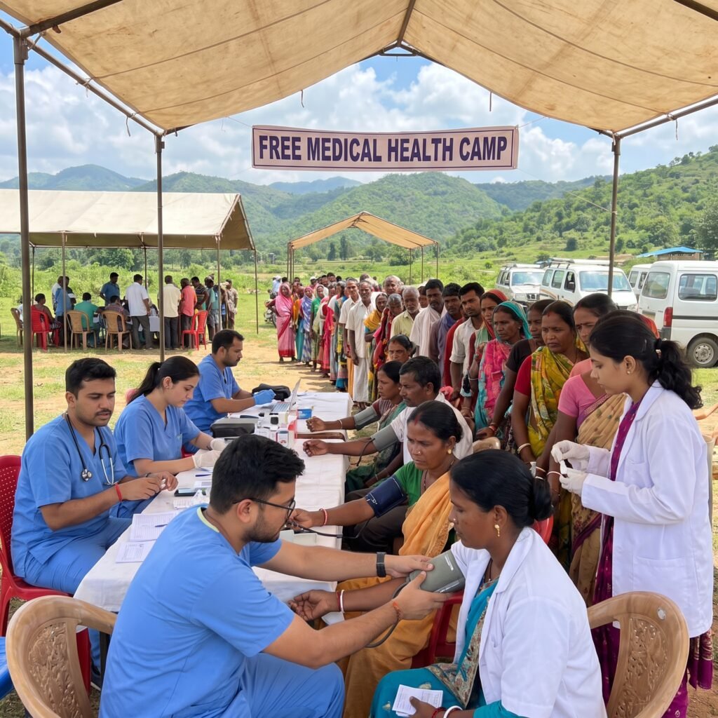 Medical event organizer in Kolkata conducting healthcare event with doctors, patients and MedNovera event growth dashboard.