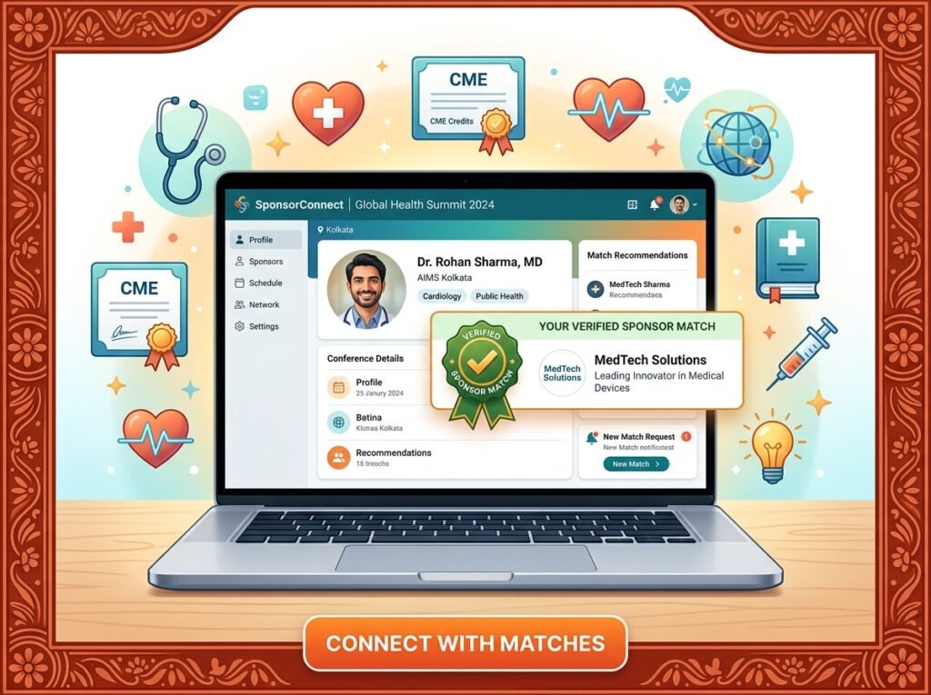 Event organizers finding sponsors online in Kolkata for healthcare events, CSR programs and community initiatives.